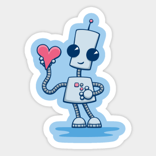 Ned's Heart Sticker